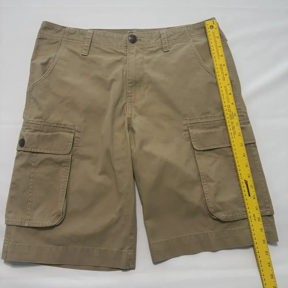 TRUE RELIGION FLAP POCKET CARGO SHORTS MEN'S SIZE 33 WAIST INSEAM 12
